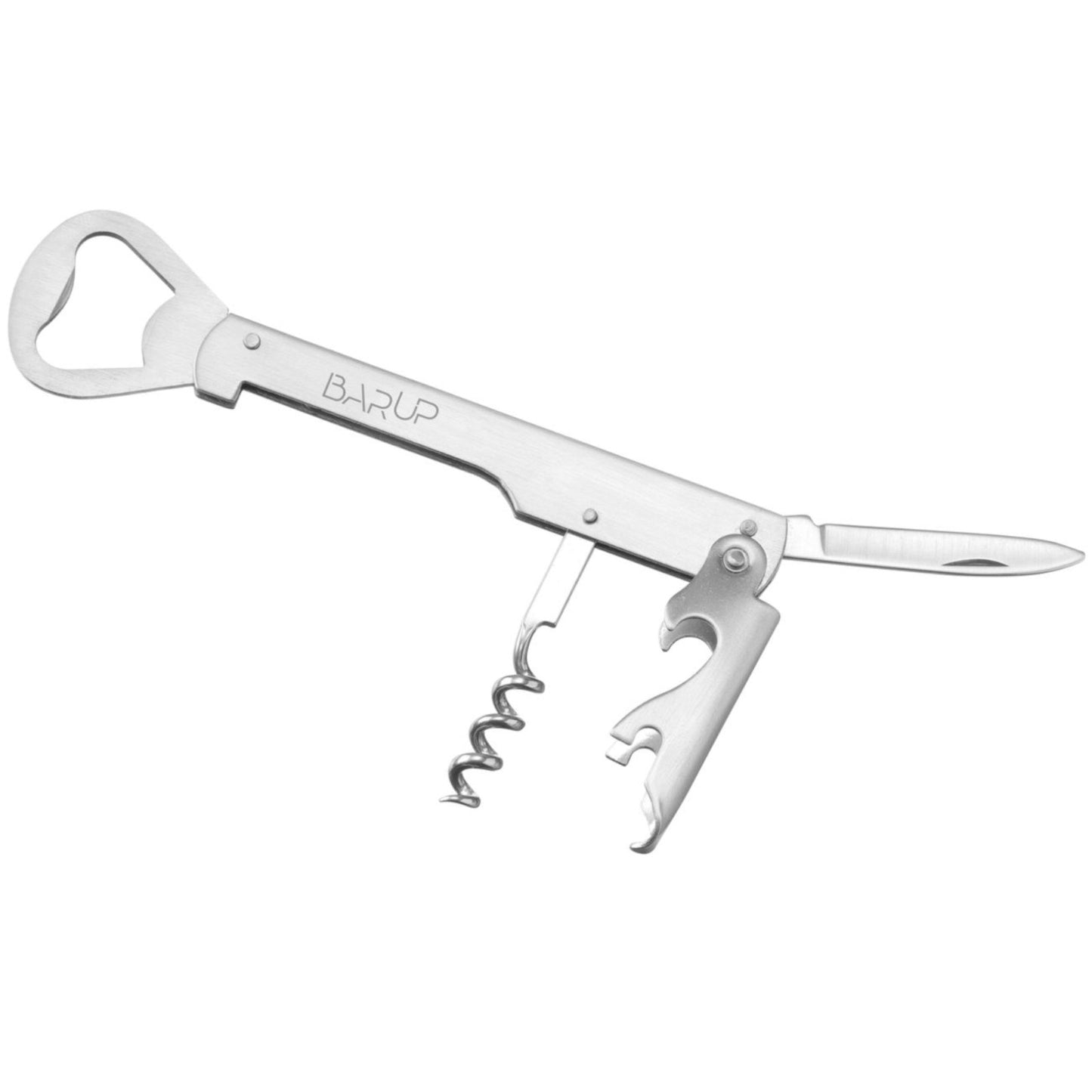 Barware – Waiter bottle opener 4in1 corkscrew knife, length 142 - Carlat