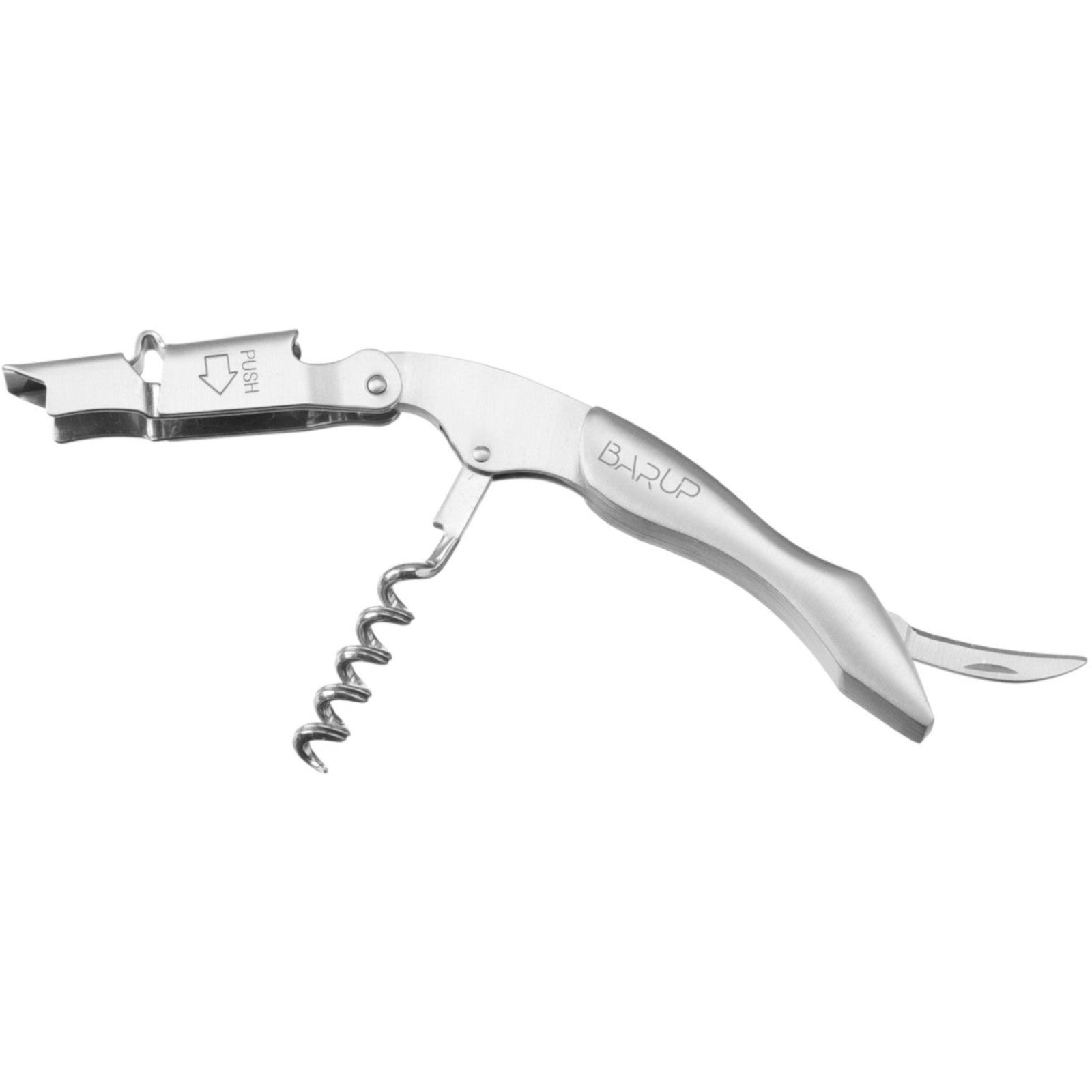 Barware – Waiter's bottle opener 3in1 corkscrew knife, length 120 - Carlat