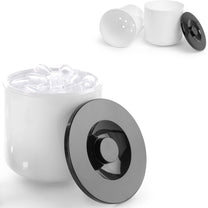 Barware – White ice container with black lid, 10L - Carlat