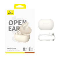 Bass 15 Clip OWS open ear wireless headphones with USB-C - Carlat