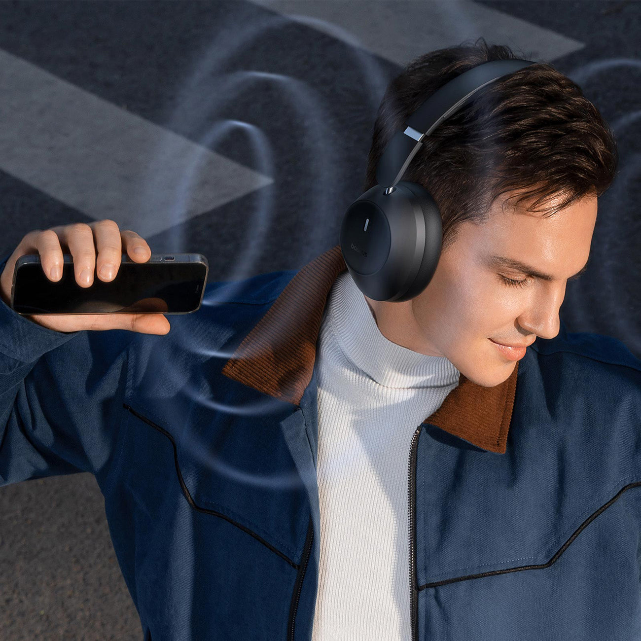 Bass 30 Max Bluetooth 5.3 wireless on-ear headphones - black - Carlat