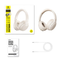 Bass BH1 Lite Bluetooth on-ear wireless headphones - white - Carlat