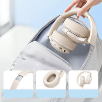 Bass BH1 Lite Bluetooth on-ear wireless headphones - white - Carlat