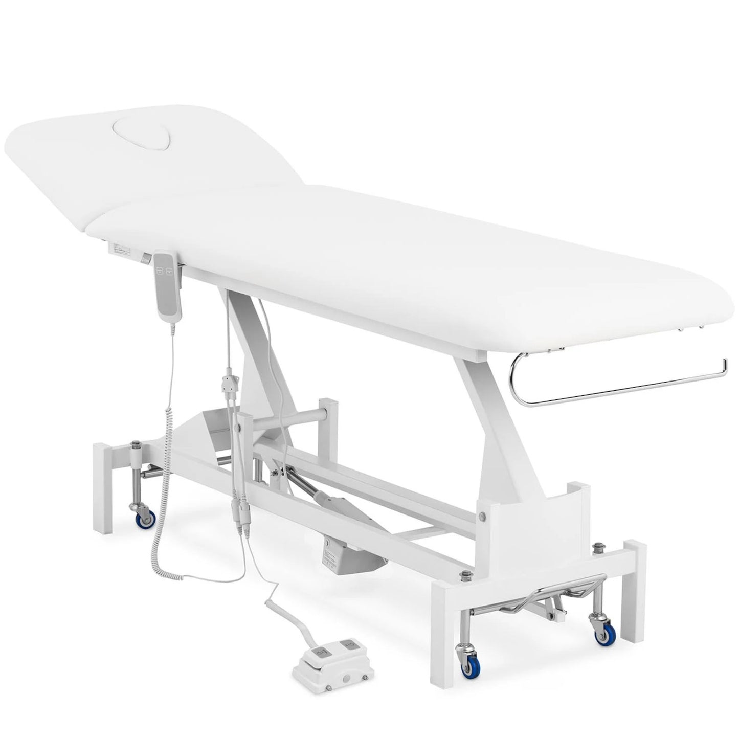 Bed bedding bespoke bespoke beach for electric massage 1 engine 200 kg LILLE - white - Carlat