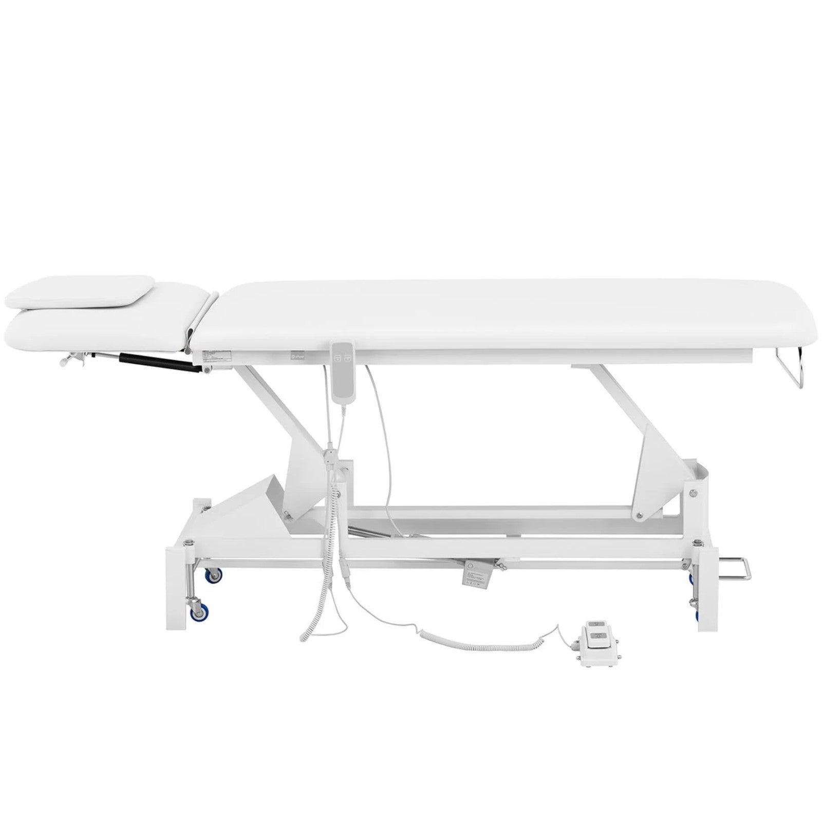 Bed bedding bespoke bespoke beach for electric massage 1 engine 200 kg LILLE - white - Carlat