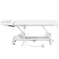 Bed bedding bespoke bespoke beach for electric massage 1 engine 200 kg LILLE - white - Carlat