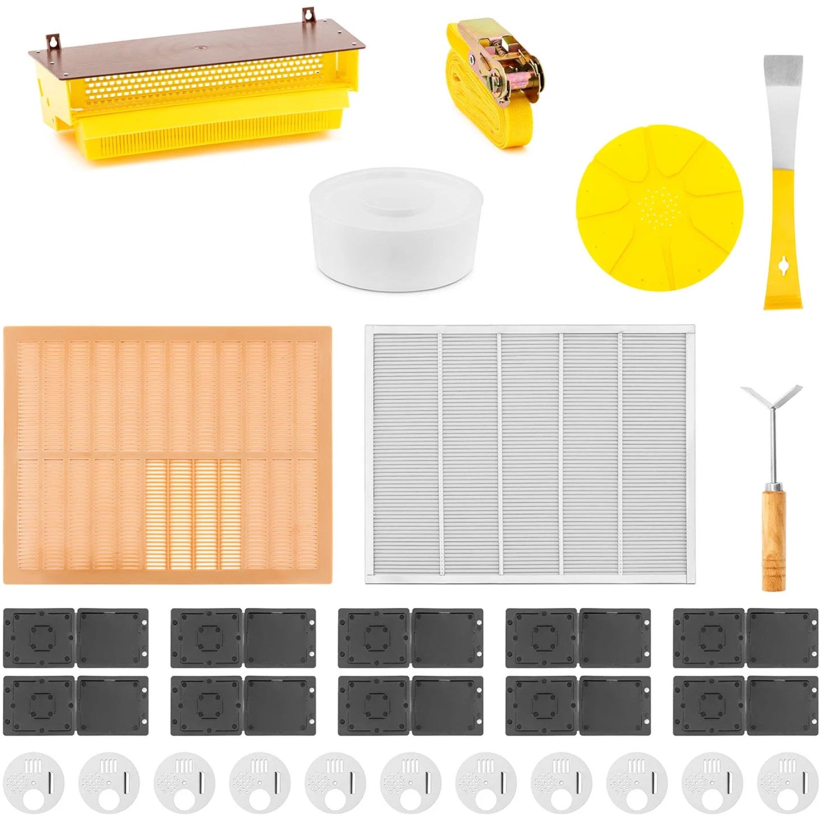 Beekeeping Equipment – Beekeeping tools set, pollen catcher belt, beetle - Carlat