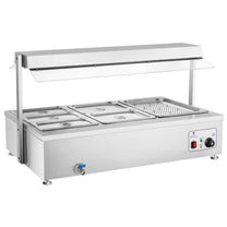 Bemar water stand heater with tap 6 x GN 150mm 55L Royal Catering - Carlat