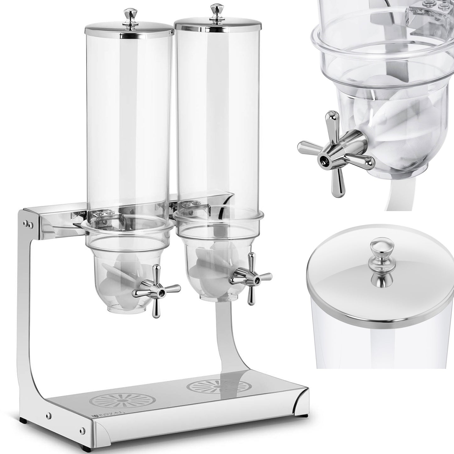 Beverage Dispensers – Dispenser dispenser for candy rice flakes, transparent, - Carlat
