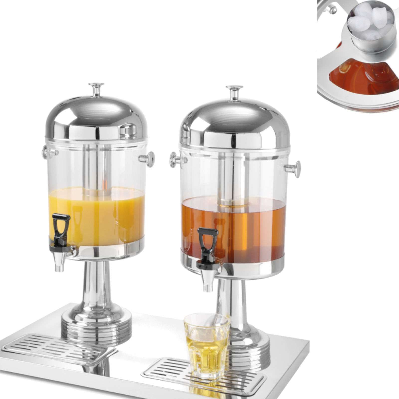 Beverage Dispensers – Double dispenser for juices, cooled drinks, 2 - Carlat