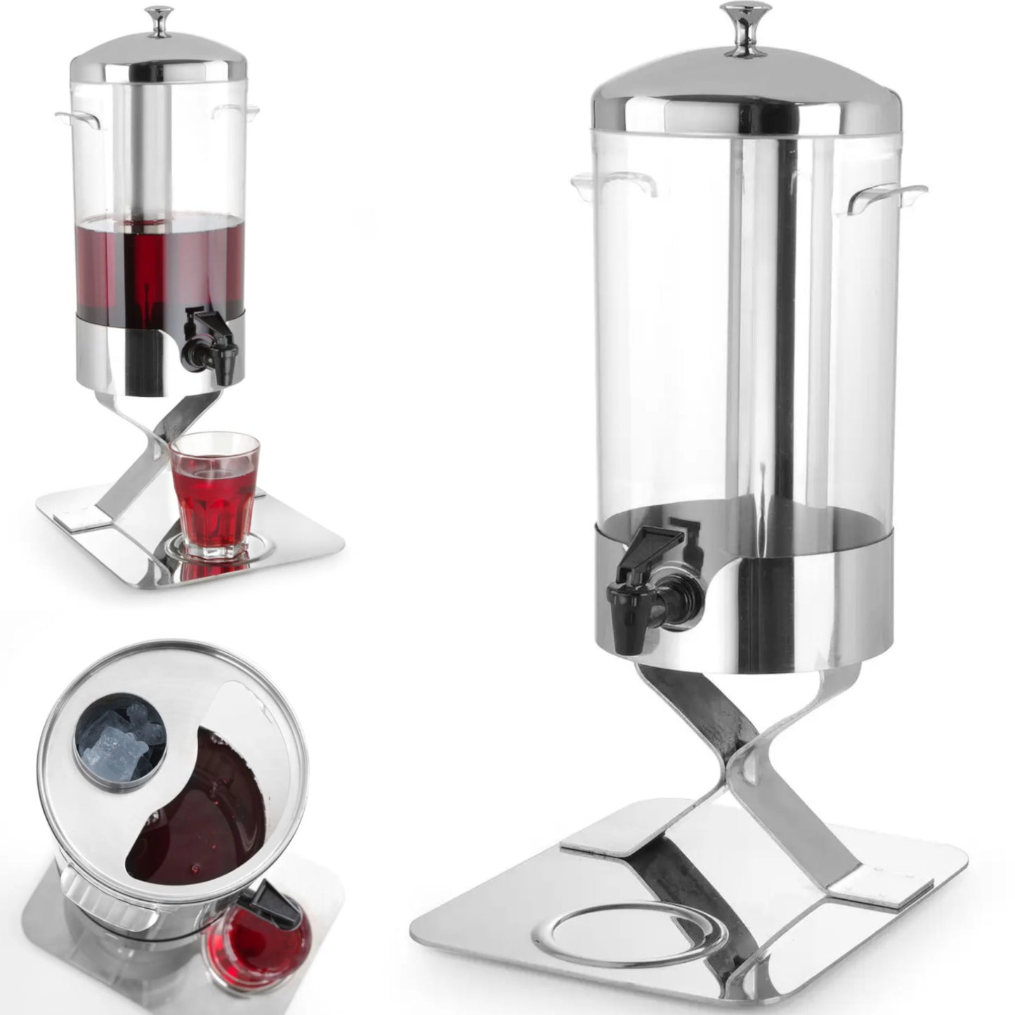 Beverage Dispensers – Ice-cooled juice and drink dispenser 5L - Carlat