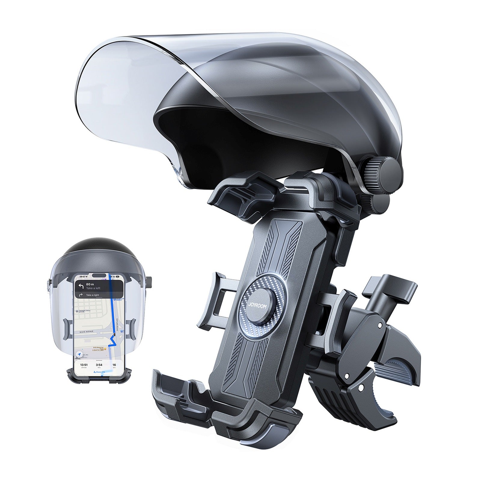 Bicycle Accessories – Automatic bicycle holder with sun visor - Carlat