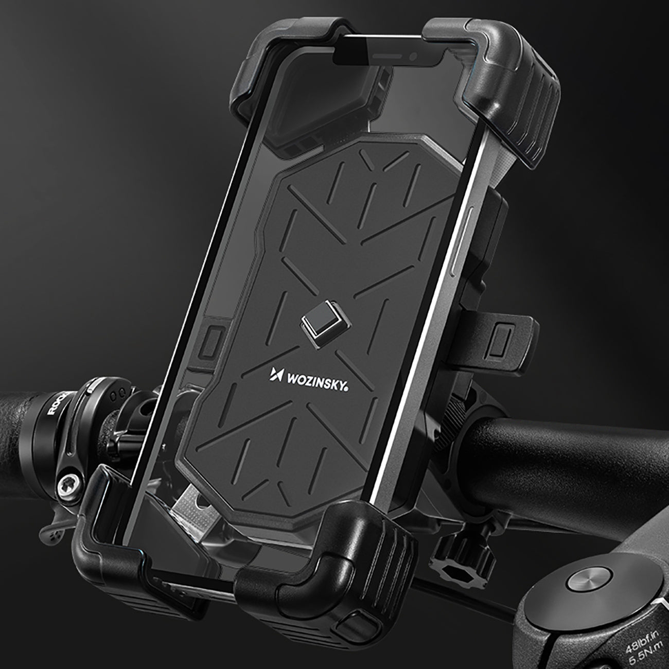 Bicycle Accessories – Bicycle handlebar holder for a smartphone - Carlat
