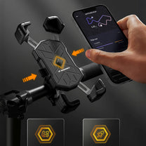 Bicycle Accessories – Bicycle handlebar holder for a smartphone - Carlat
