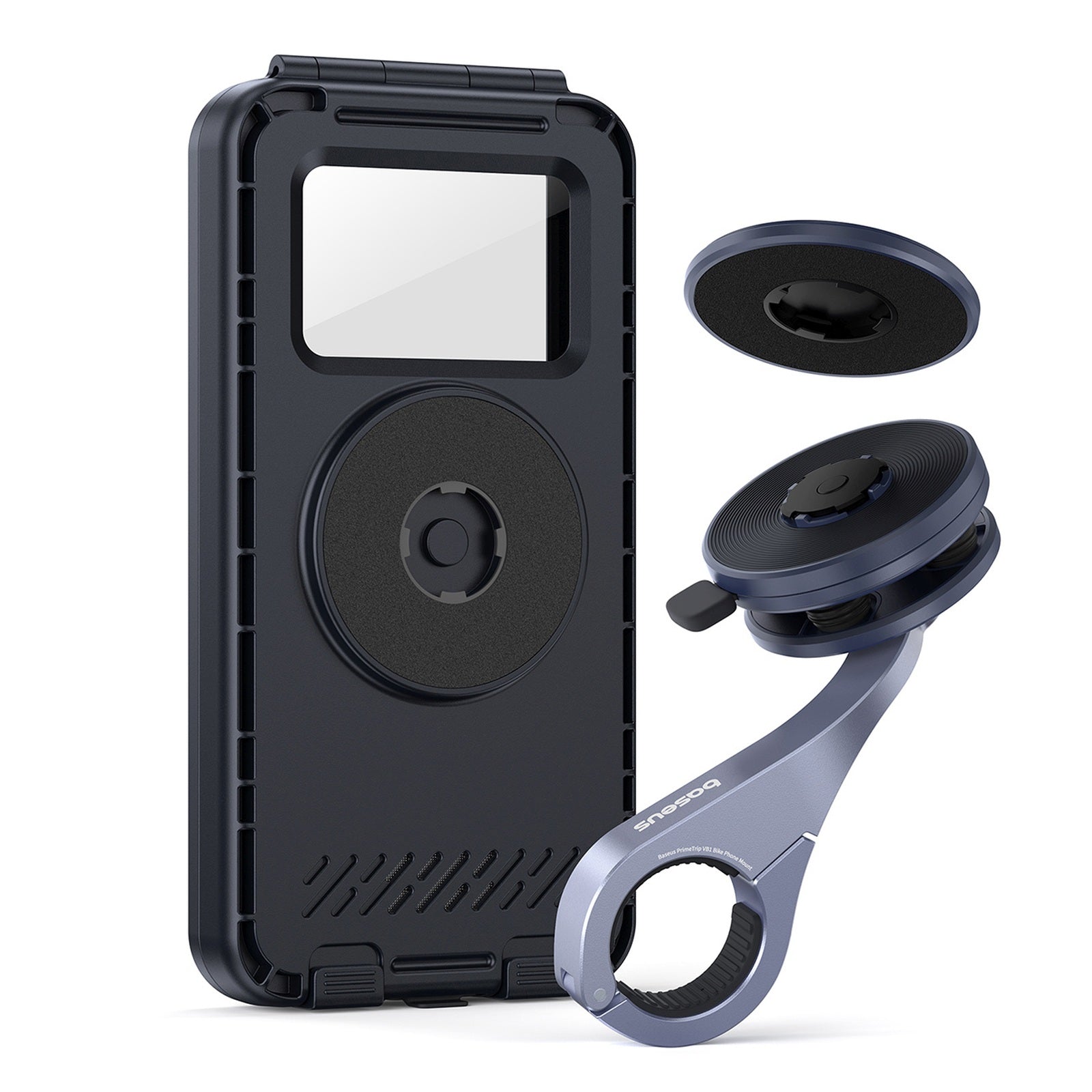 Bicycle Accessories – Magnetic bicycle phone holder mounted on the - Carlat