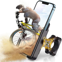 Bicycle Accessories – Metal bike phone holder. scooters black - Carlat