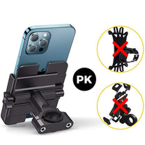 Bicycle Accessories – Metal bike phone holder. scooters black - Carlat