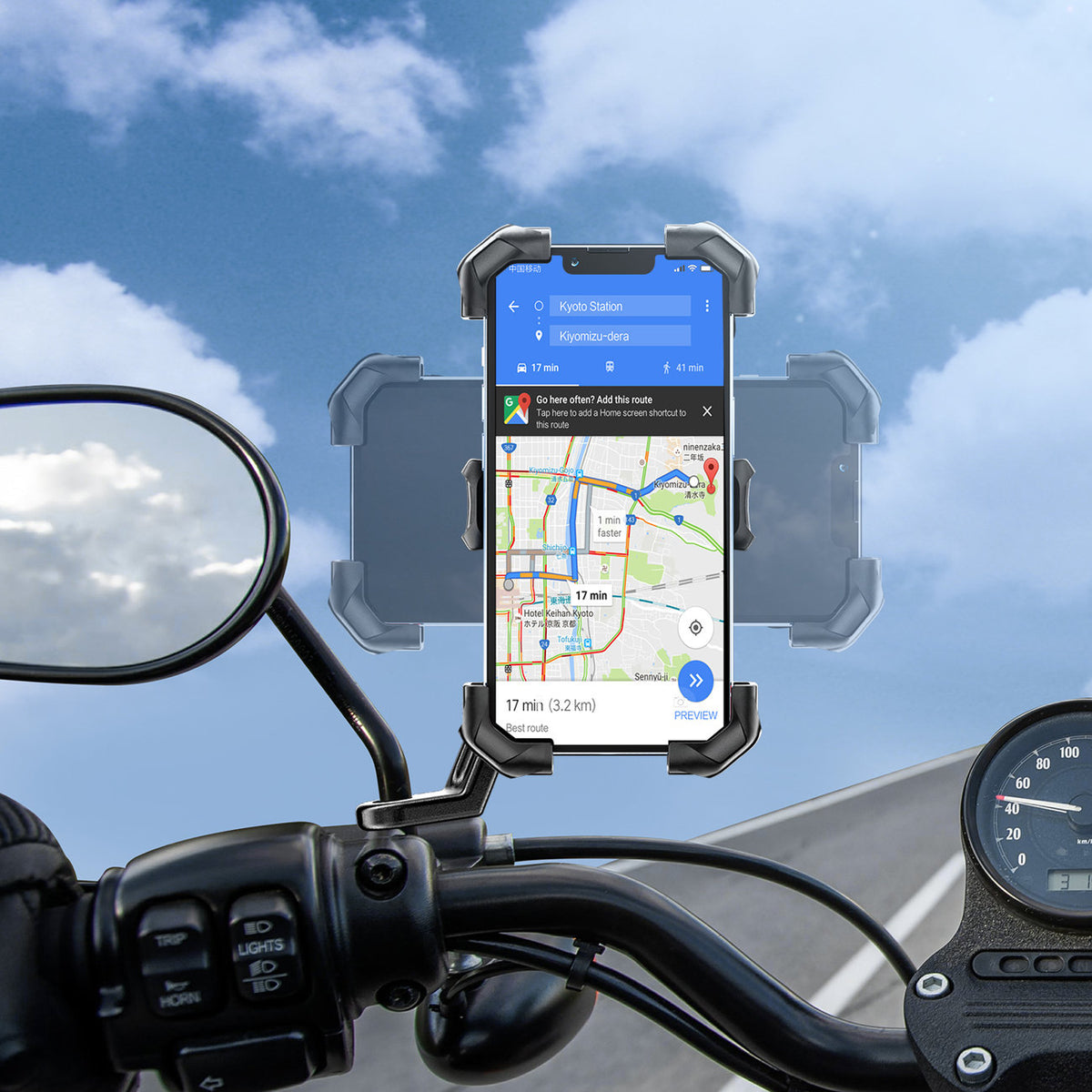 Bicycle Accessories – Phone holder for motorcycle smartphone - Carlat