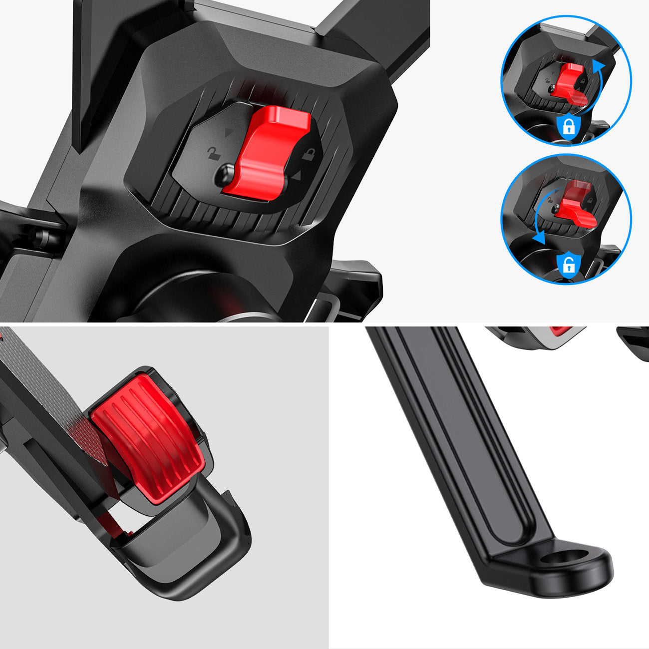 Bicycle Accessories – Phone holder for motorcycle smartphone on the - Carlat
