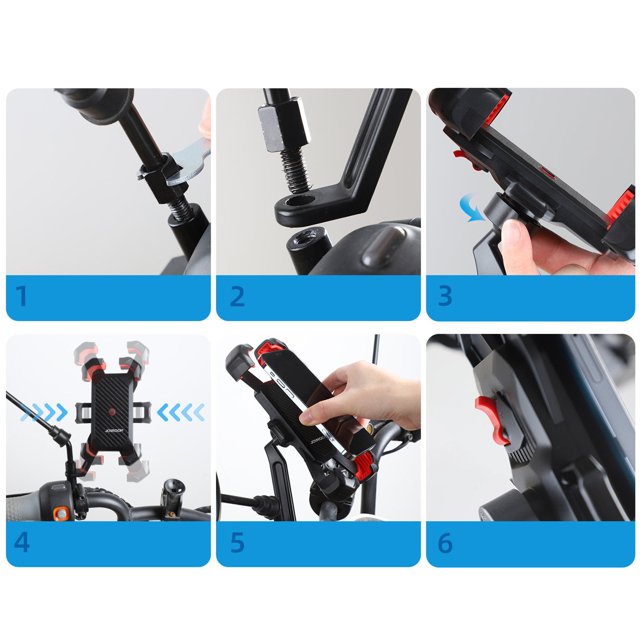 Bicycle Accessories – Phone holder for motorcycle smartphone on the - Carlat