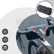 Bicycle Bags & Panniers – Bicycle bag attached to handlebars - Carlat