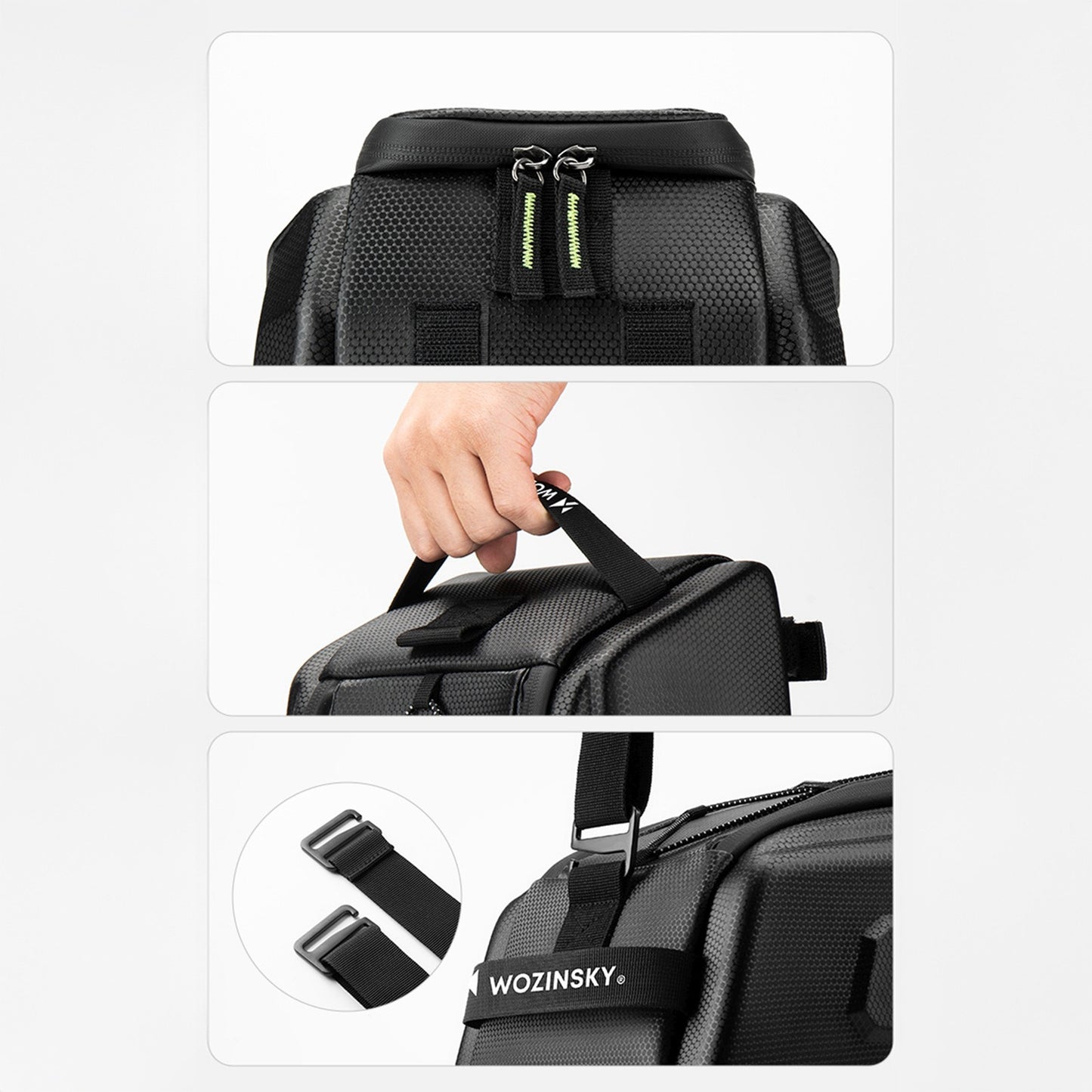 Bicycle Bags & Panniers – Bicycle bag with a rigid - Carlat