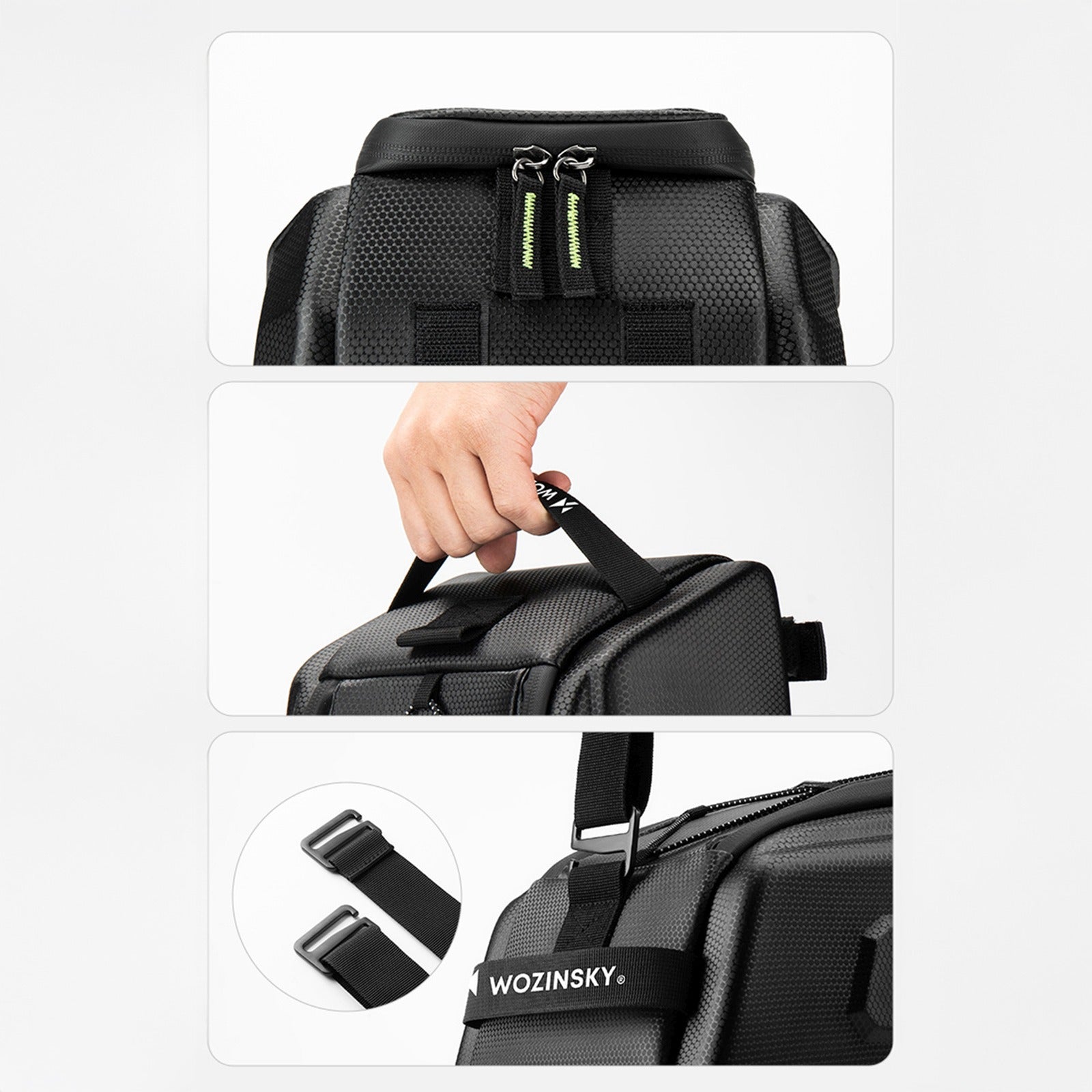 Bicycle Bags & Panniers – Bicycle bag with a rigid - Carlat