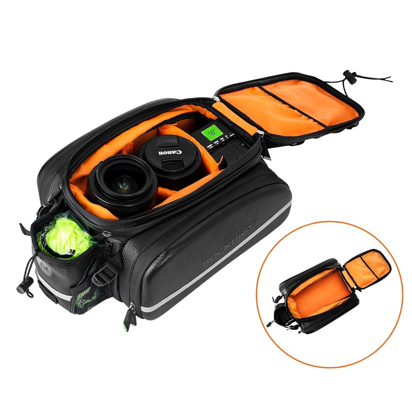 Bicycle Bags & Panniers – Bicycle bag with foldable trunk - Carlat