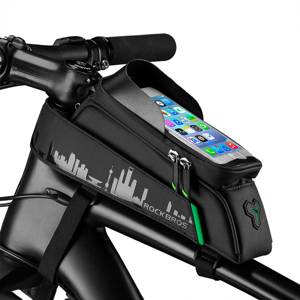 Bicycle Bags & Panniers – Bicycle frame bag with a - Carlat