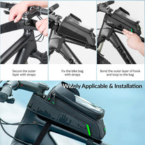 Bicycle Bags & Panniers – Bicycle frame bag with a - Carlat