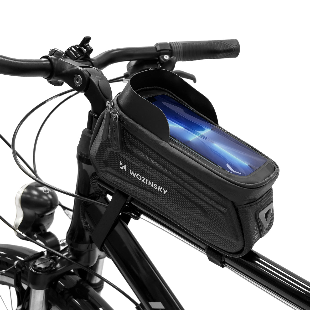 Bicycle Bags & Panniers – Bicycle frame bag with phone - Carlat