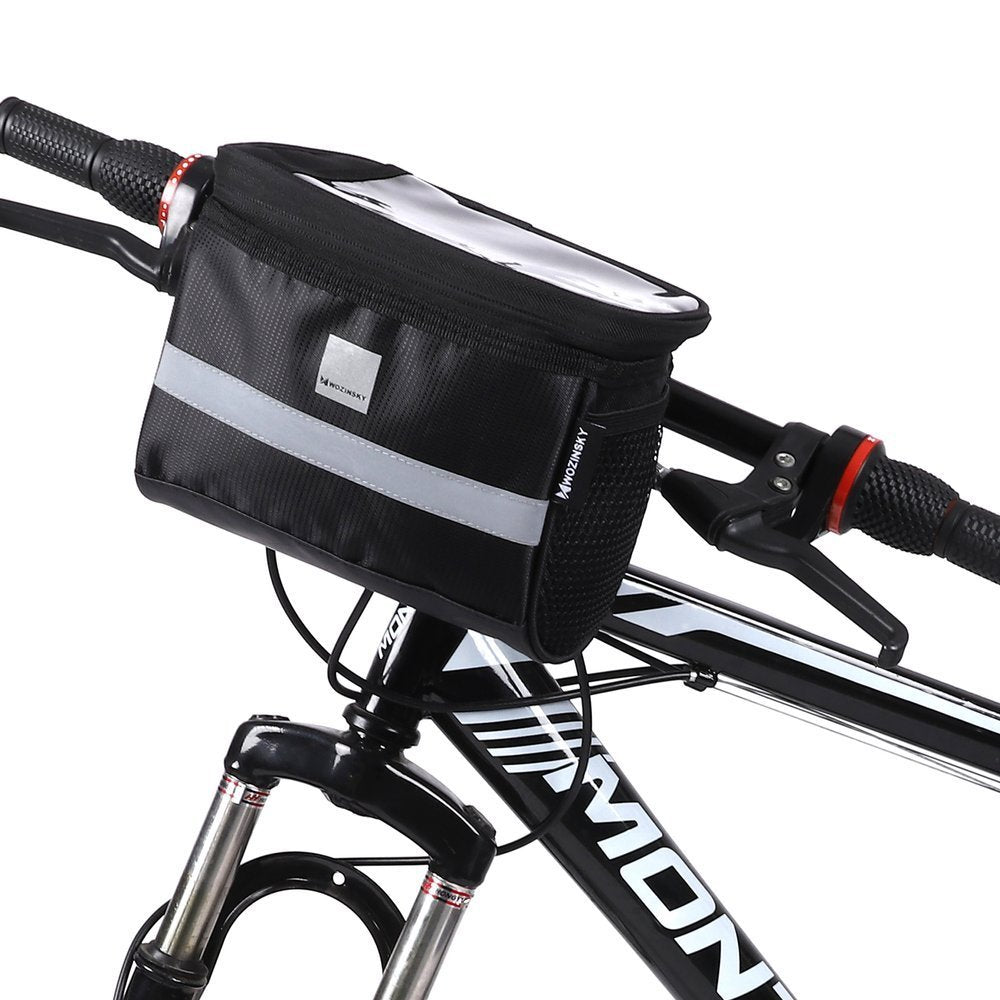 Bicycle Bags & Panniers – Bicycle handlebar bag with phone - Carlat
