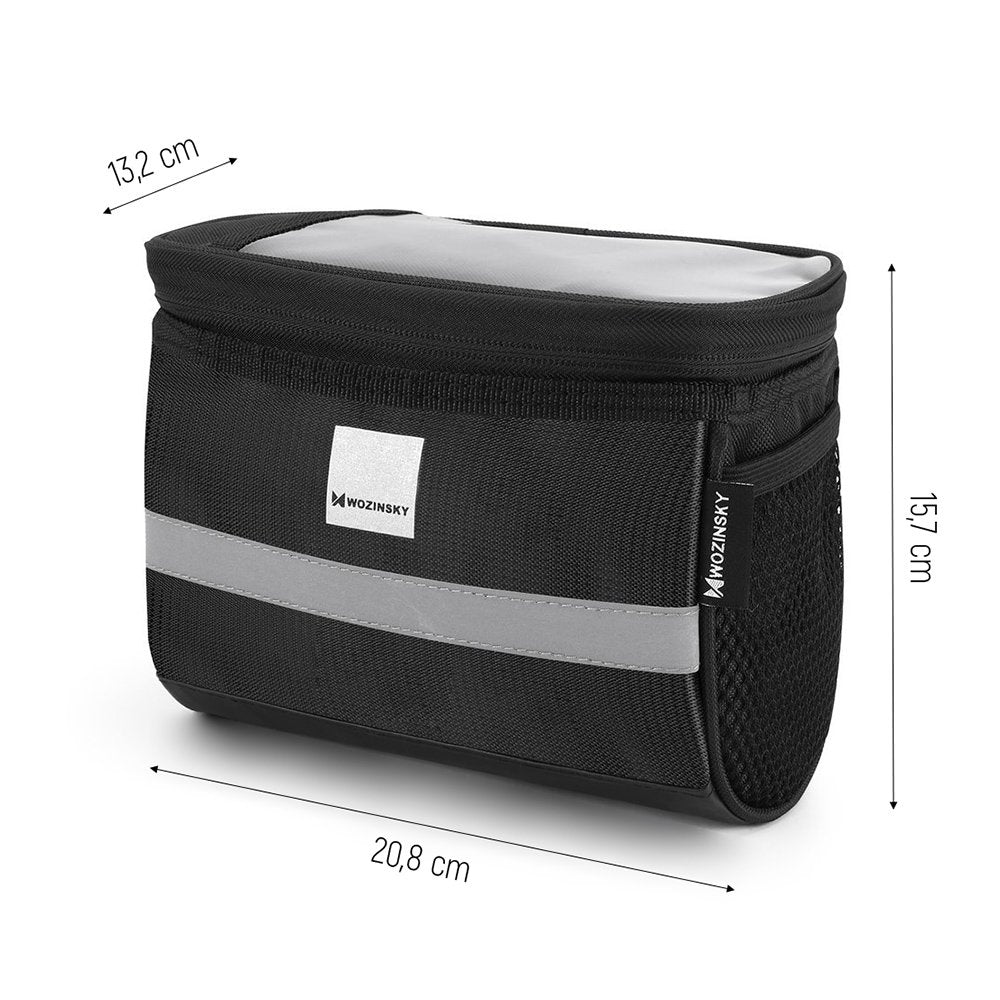 Bicycle Bags & Panniers – Bicycle handlebar bag with phone - Carlat