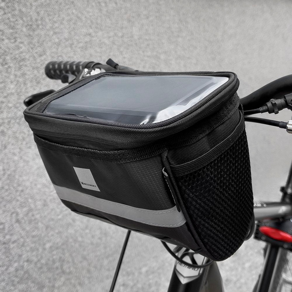 Bicycle Bags & Panniers – Bicycle handlebar bag with phone - Carlat