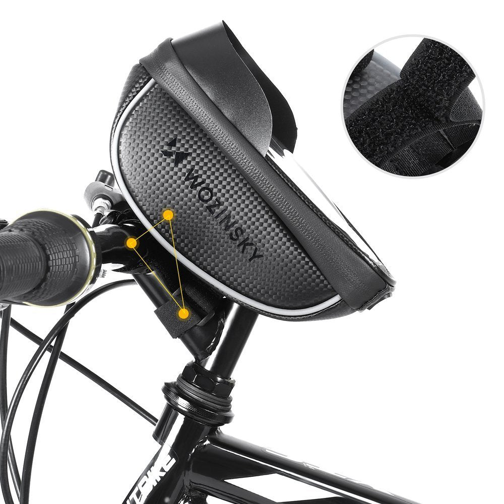 Bicycle Bags & Panniers – Bicycle handlebar bag with phone - Carlat