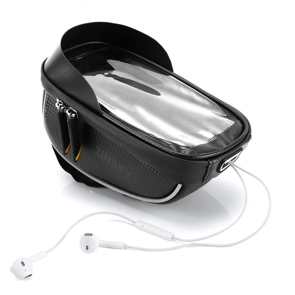 Bicycle Bags & Panniers – Bicycle handlebar bag with phone - Carlat