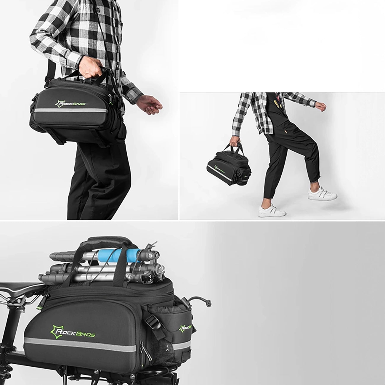 Bicycle Bags & Panniers – Bicycle trunk bag 35l with - Carlat