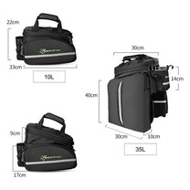 Bicycle Bags & Panniers – Bicycle trunk bag 35l with - Carlat
