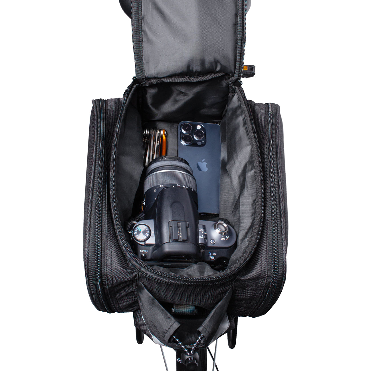 Bicycle Bags & Panniers – Bicycle trunk bag with pockets - Carlat
