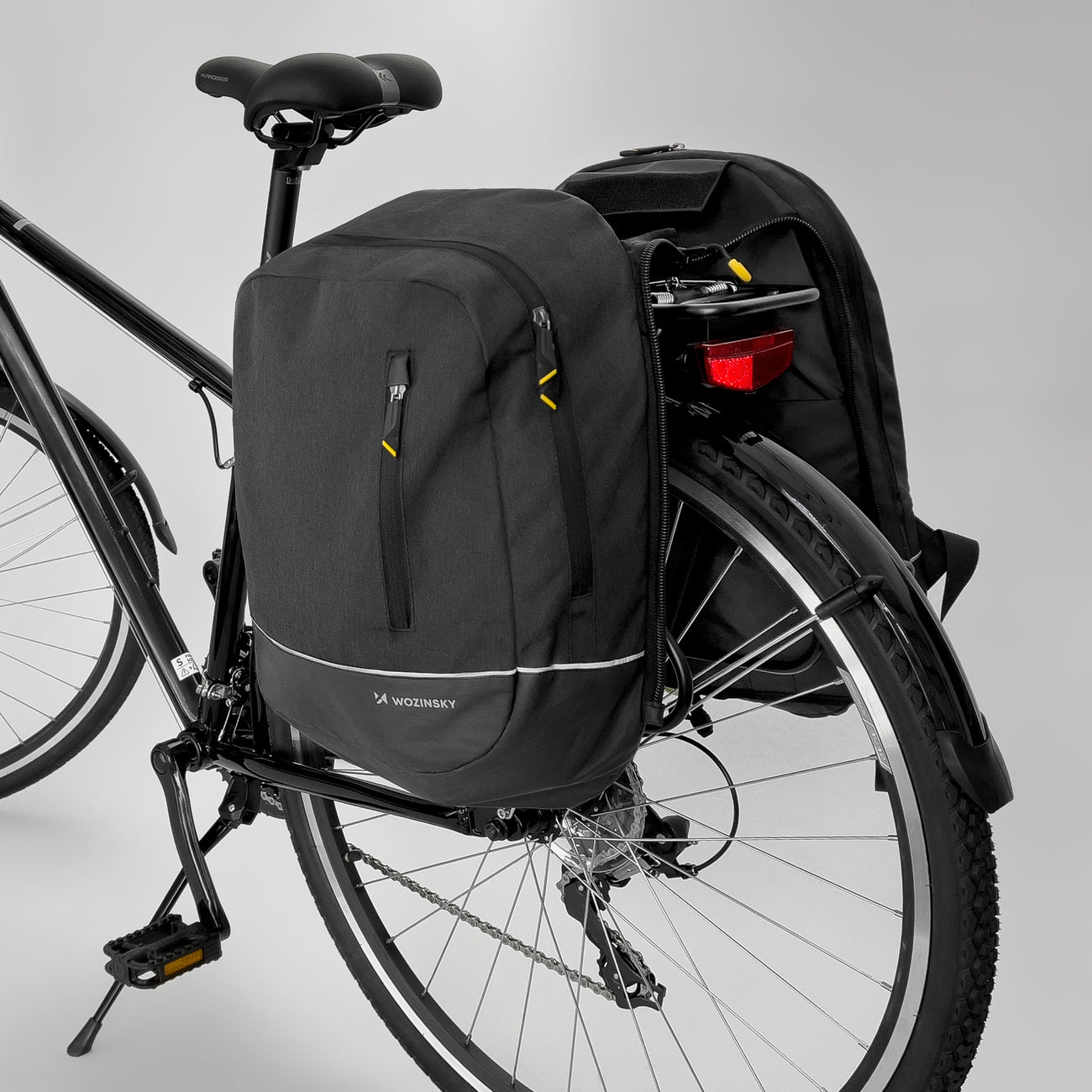 Bicycle Bags & Panniers – Double backpack bicycle bag 2in1 - Carlat
