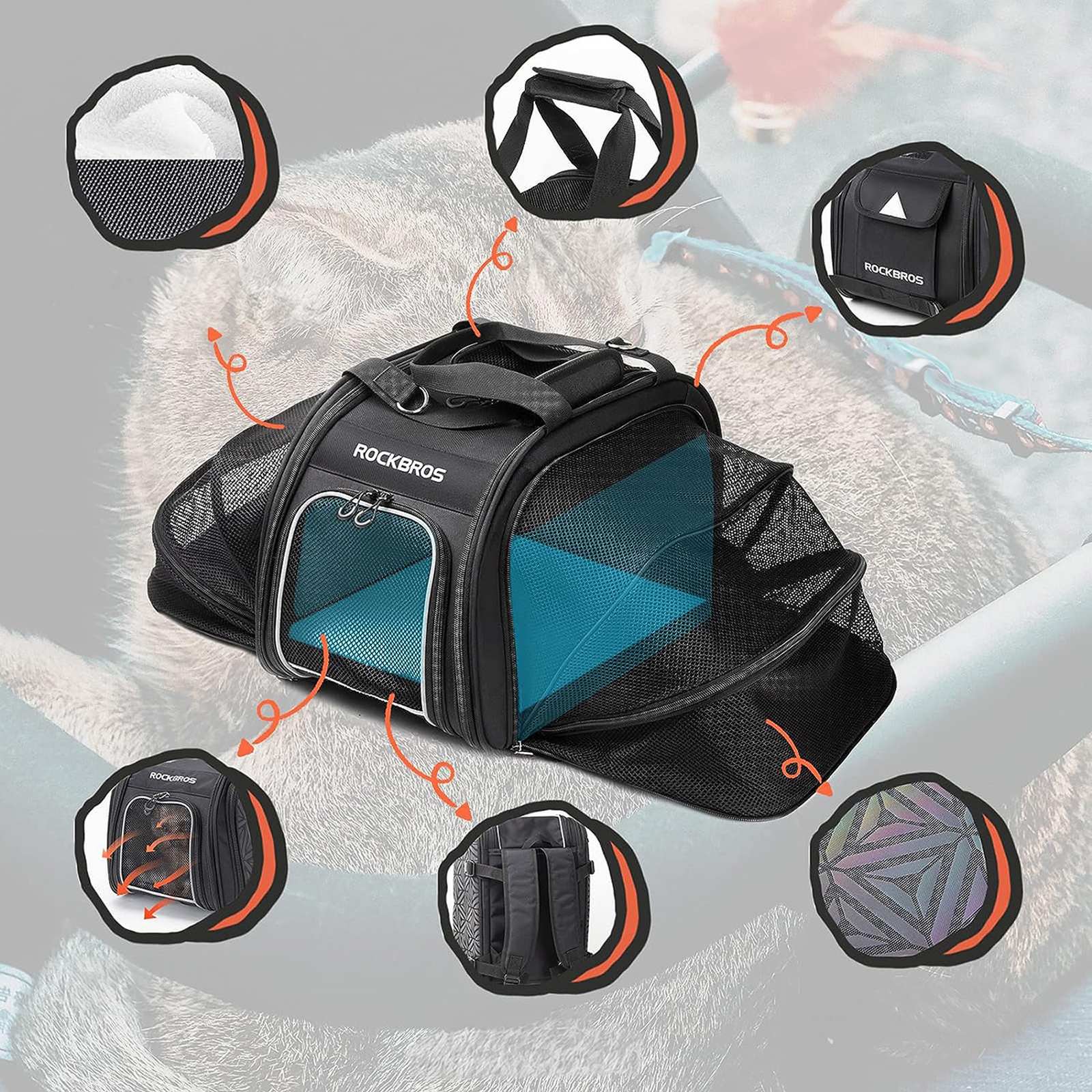 Bicycle Bags & Panniers – Foldable bicycle bag for transporting - Carlat