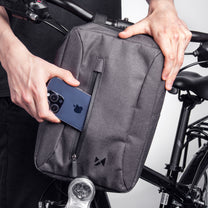 Bicycle Bags & Panniers – Gray bicycle bag for a - Carlat