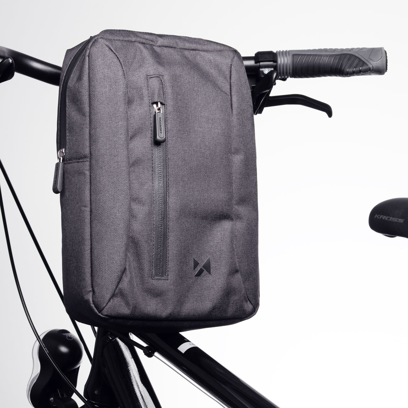 Bicycle Bags & Panniers – Gray bicycle bag for a - Carlat