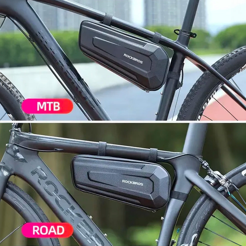 Bicycle Bags & Panniers – Hard, waterproof bicycle bag attached - Carlat
