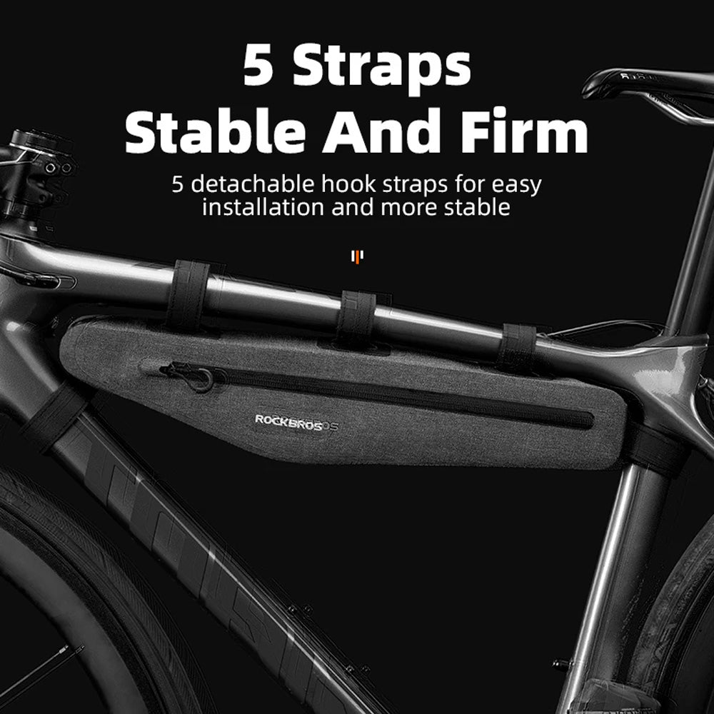 Bicycle Bags & Panniers – Long, rigid, waterproof bicycle bag - Carlat