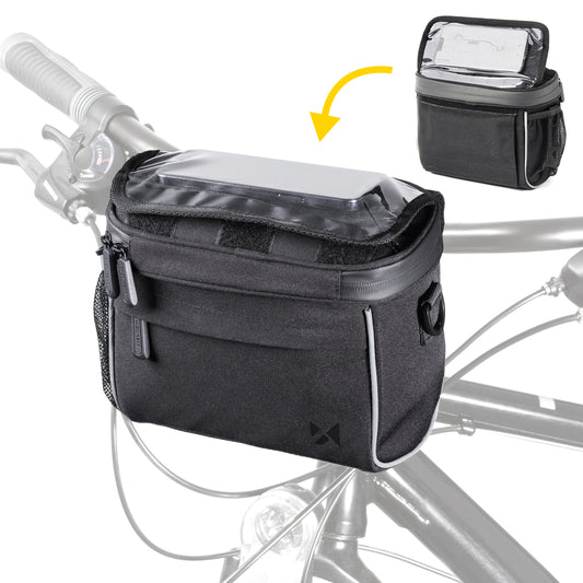Bicycle Bags & Panniers – Navigation handlebar bag with shoulder - Carlat