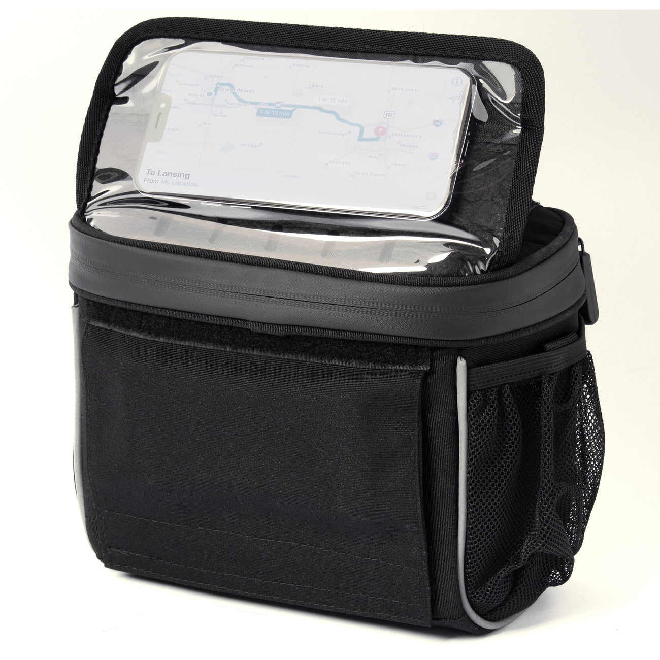 Bicycle Bags & Panniers – Navigation handlebar bag with shoulder - Carlat
