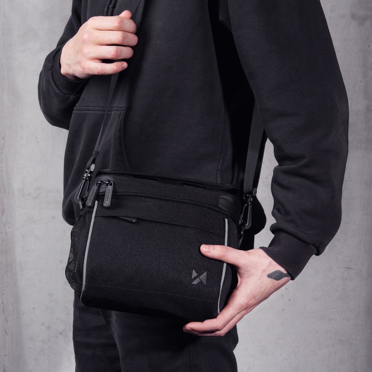 Bicycle Bags & Panniers – Navigation handlebar bag with shoulder - Carlat