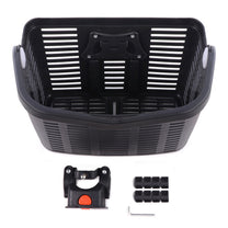 Bicycle Bags & Panniers – Plastic bicycle basket with handlebars - Carlat