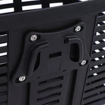 Bicycle Bags & Panniers – Plastic bicycle basket with handlebars - Carlat